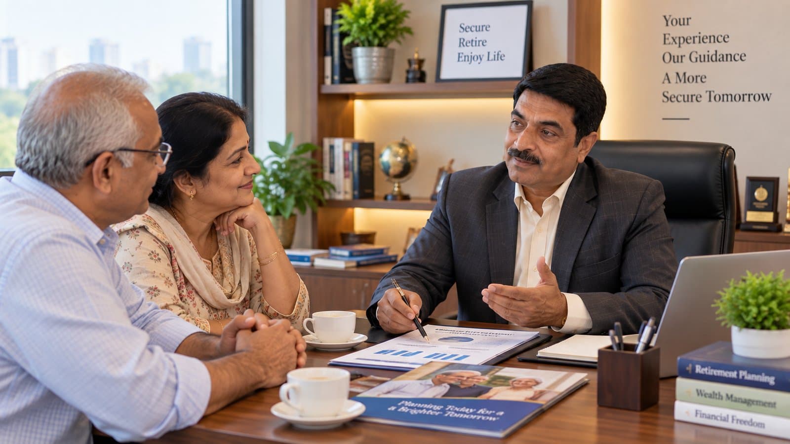 Atul Rana providing retirement planning guidance